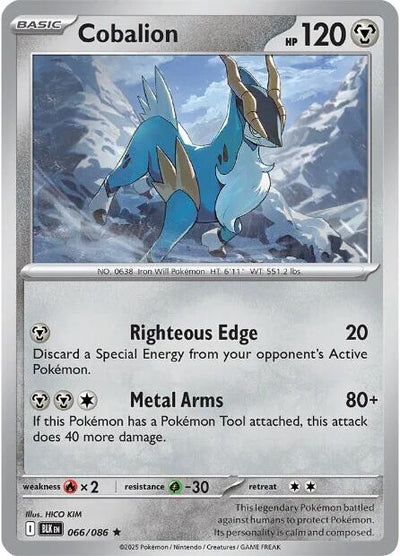 Cobalion (068/086) [Scarlet & Violet: Black Bolt]