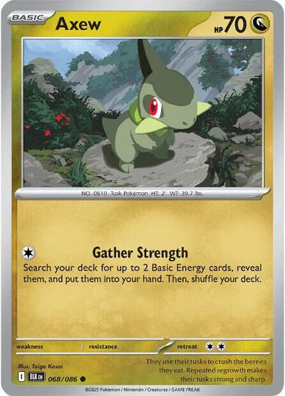 Axew (070/086) [Scarlet & Violet: Black Bolt]