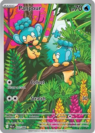 Panpour 101/086  - Holofoil SV Black Bolt