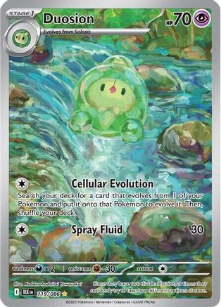 Duosion 119/086  - Holofoil SV Black Bolt