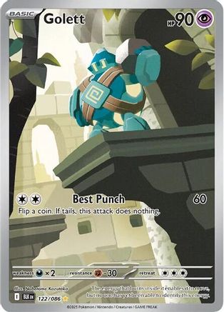 Golett (128/086) [Scarlet & Violet: Black Bolt]