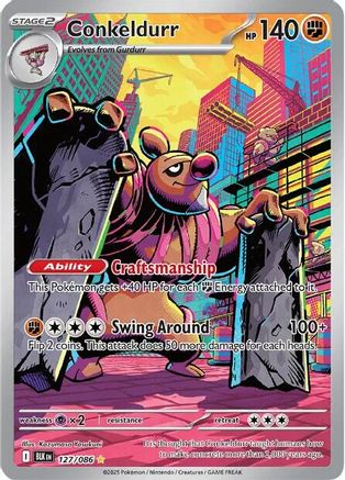 Conkeldurr (133/086) [Scarlet & Violet: Black Bolt]