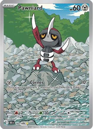 Pawniard 142/086  - Holofoil SV Black Bolt