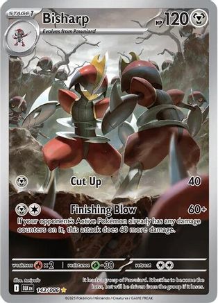 Bisharp (148/086) [Scarlet & Violet: Black Bolt]