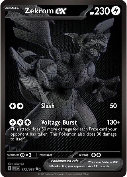 Zekrom ex (174/086) [Scarlet & Violet: Black Bolt]