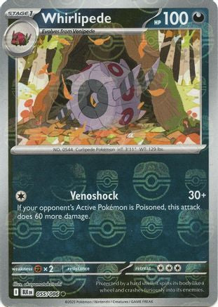 Whirlipede (058/086) (Master Ball Pattern) [Scarlet & Violet: Black Bolt]