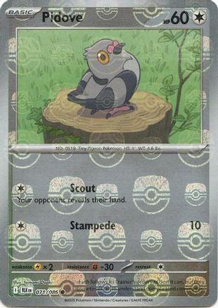 Pidove (073/086) (Master Ball Pattern) [Scarlet & Violet: Black Bolt]