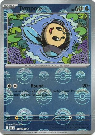 Tympole (022/086) (Poke Ball Pattern) [Scarlet & Violet: Black Bolt]