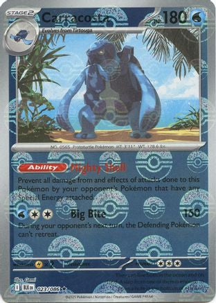 Carracosta (026/086) (Poke Ball Pattern) [Scarlet & Violet: Black Bolt]