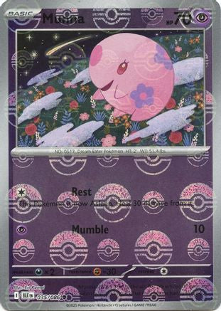 Munna (038/086) (Poke Ball Pattern) [Scarlet & Violet: Black Bolt]