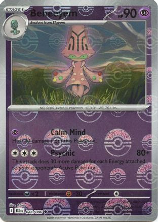 Beheeyem (044/086) (Poke Ball Pattern) [Scarlet & Violet: Black Bolt]