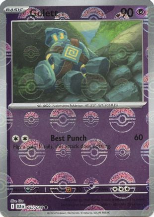 Golett (045/086) (Poke Ball Pattern) [Scarlet & Violet: Black Bolt]