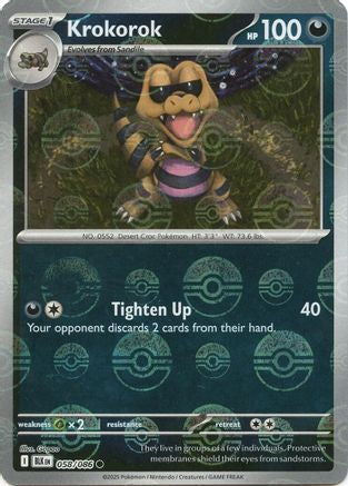 Krokorok (061/086) (Poke Ball Pattern) [Scarlet & Violet: Black Bolt]