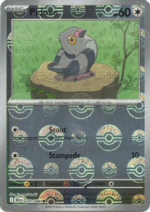 Pidove (073/086) (Poke Ball Pattern) [Scarlet & Violet: Black Bolt]