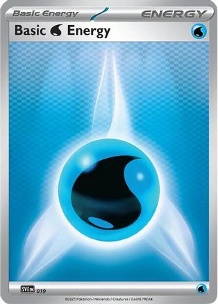 Basic Water Energy (019) [Scarlet & Violet: Black Bolt]