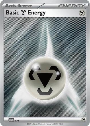 Basic Metal Energy (024) [Scarlet & Violet: Black Bolt]