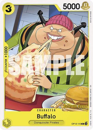 Buffalo (OP12-110) - Legacy of the Master Release Event Cards