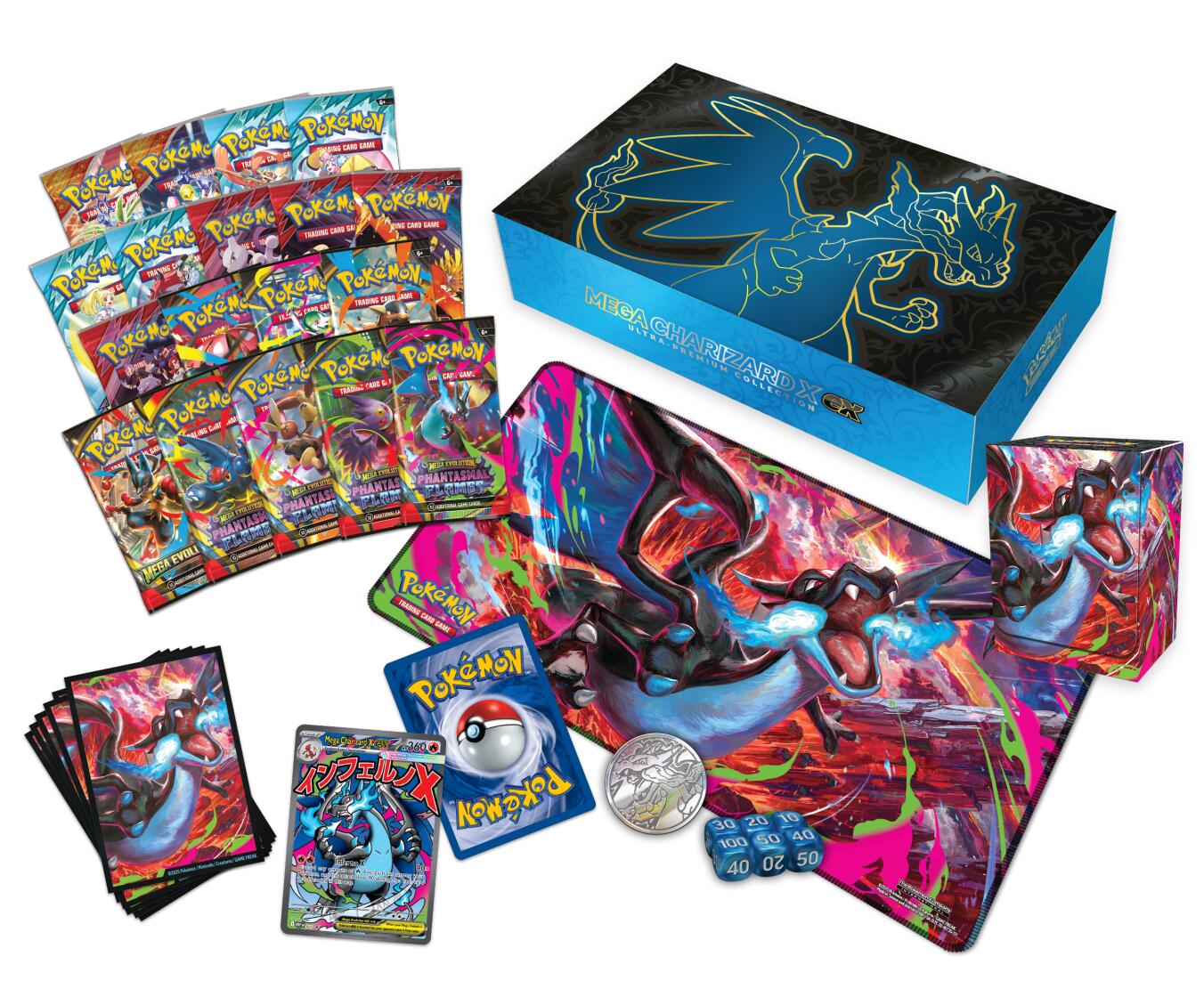 (Pre-Order) Mega Charizard X ex Ultra Premium Collection - wave2