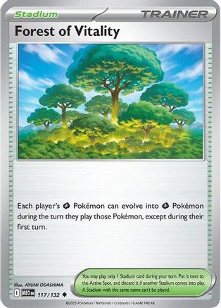 Forest of Vitality (117/132) [Mega Evolutions: Base Set]
