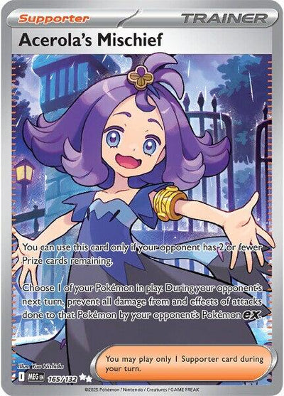 Acerola's Mischief (165/132) [Mega Evolutions: Base Set]