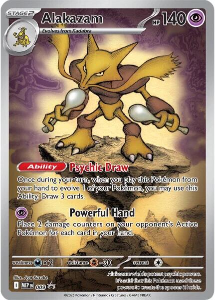 Alakazam (009) [Mega Evolutions Promo]