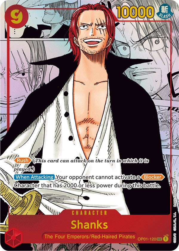 Shanks (Parallel) (Alternate Art) [Romance Dawn]