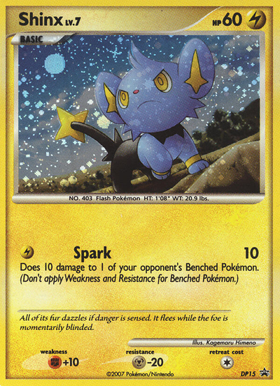 Shinx (DP15) [Diamond & Pearl: Black Star Promos]