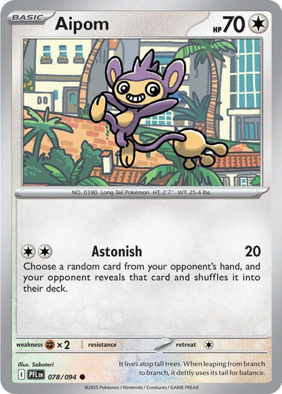 Aipom (078/094) [Mega Evolution: Phantasmal Flames]