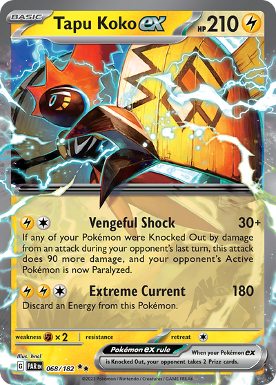 Tapu Koko ex (068/182) [Paradox Rift]