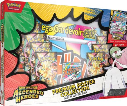 Pokemon Ascended Heroes Premium Poster Collection: Mega Gardevoir