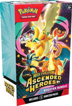 Pokemon Mega Evolution: Ascended Heroes Booster Bundle
