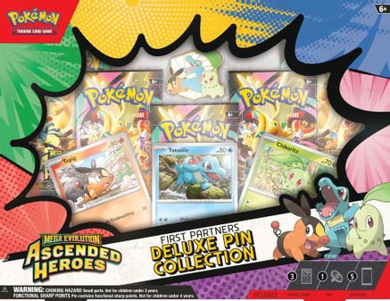 Pokemon Mega Evolution: Ascended Heroes Deluxe Pin Collection