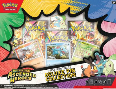 Pokemon Mega Evolution: Ascended Heroes Deluxe Pin Collection