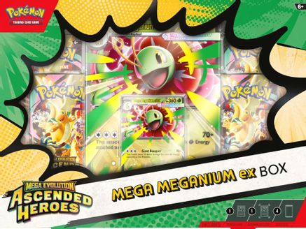 Pokemon Mega Evolution: Ascended Heroes ex Box (Random box)