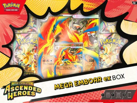 Pokemon Mega Evolution: Ascended Heroes ex Box (Random box)