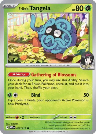 Erika's Tangela 007/217  ME Ascended Heroes
