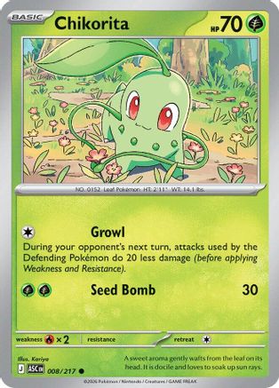 Chikorita 008  ME Ascended Heroes