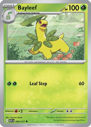 Bayleef 009  ME Ascended Heroes