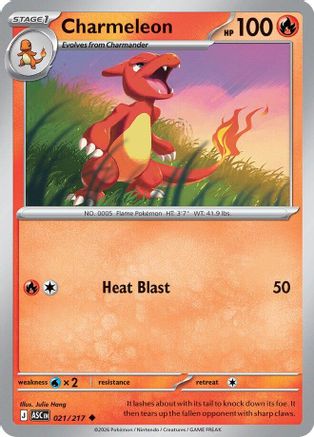 Charmeleon 021  ME Ascended Heroes