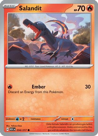 Salandit 034  ME Ascended Heroes