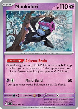 Munkidori 099  - Reverse Holofoil ME Ascended Heroes
