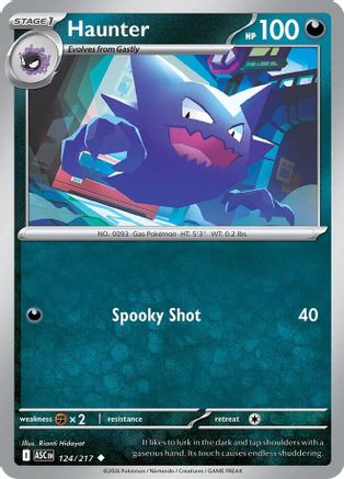 Haunter 124  ME Ascended Heroes
