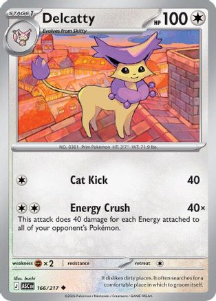 Delcatty 166  ME Ascended Heroes