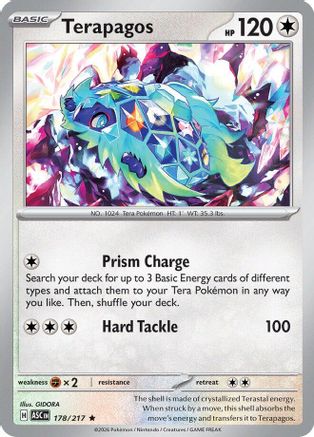 Terapagos 178  - Holofoil ME Ascended Heroes