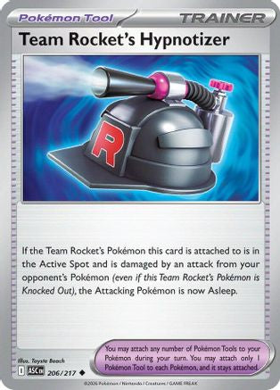 Team Rocket's Hypnotizer 206  ME Ascended Heroes