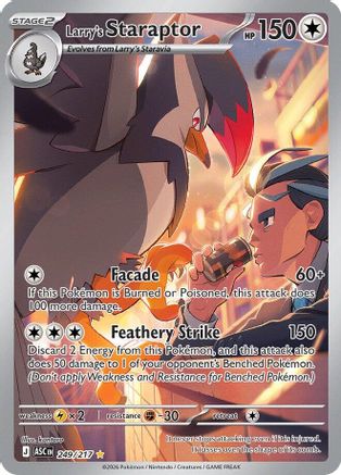 Larry's Staraptor 249/217  - Holofoil ME Ascended Heroes