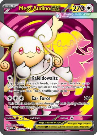 Mega Audino ex 253/217  - Holofoil ME Ascended Heroes
