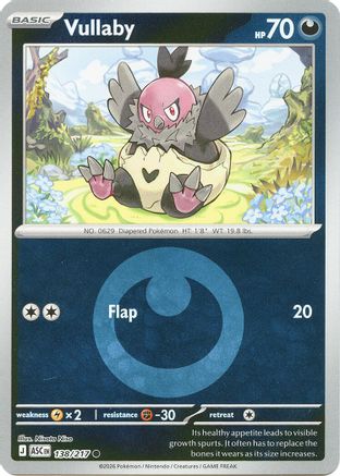 Vullaby (Energy Symbol Pattern) 138  - Reverse Holofoil ME Ascended Heroes