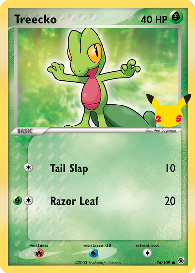 Treecko (76/109) [First Partner Pack]