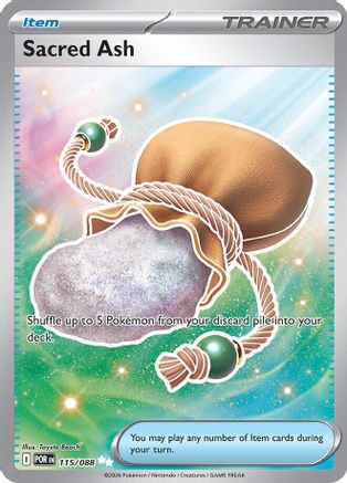 Sacred Ash 115  - Holofoil ME03 Perfect Order